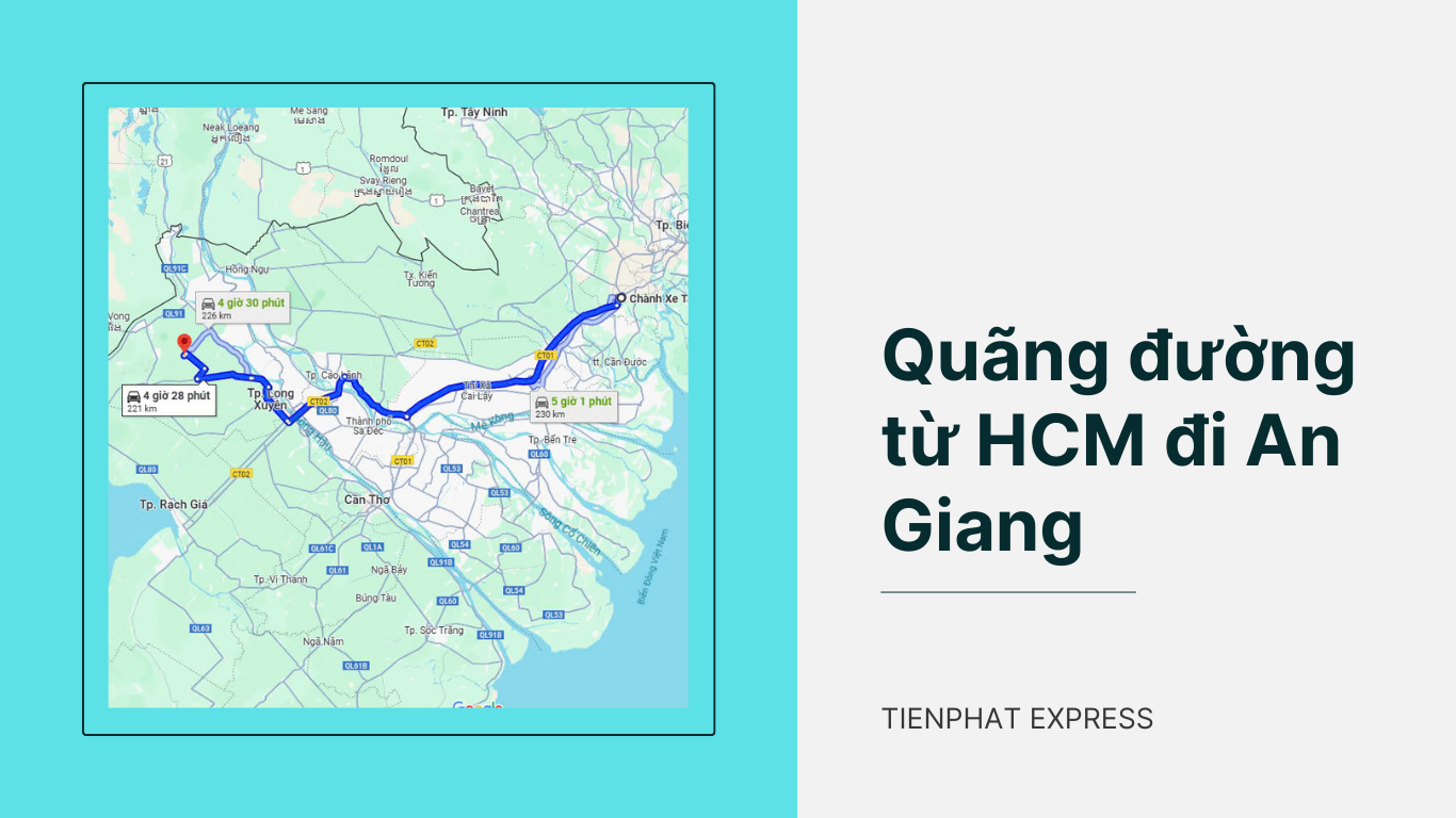 quãng đường vận chuyển hcm đi an giang