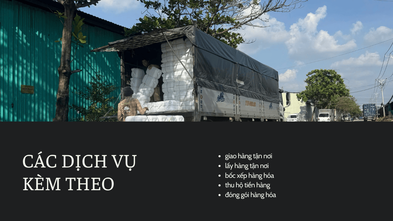 các dịch vụ kèm theo