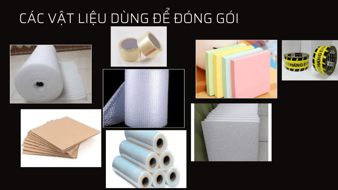 các vật dụng dùng để vận chuyển 