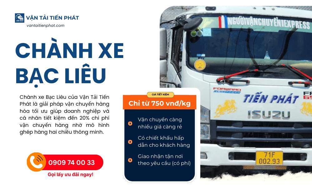 Chành xe Bạc Liêu