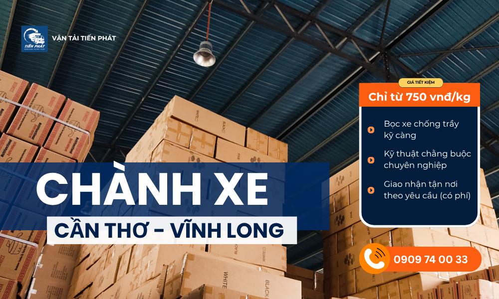 Chành xe vận chuyển hàng Cần Thơ Vĩnh Long