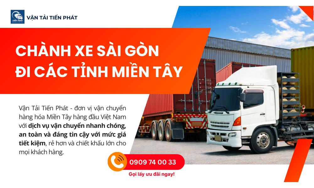 Chành xe Sài Gòn đi các tỉnh miền Tây