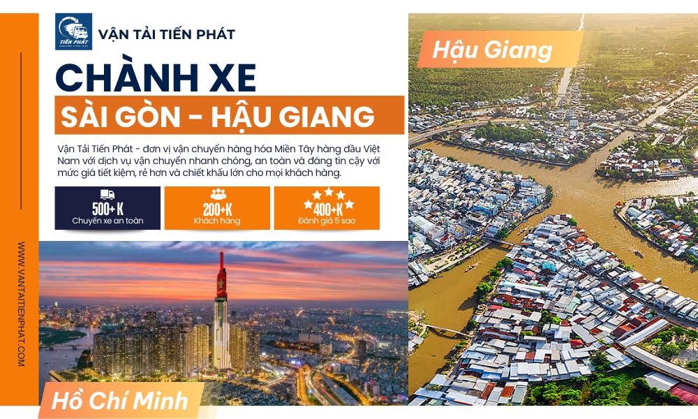 Chành xe gửi hàng Sài Gòn về Hậu Giang