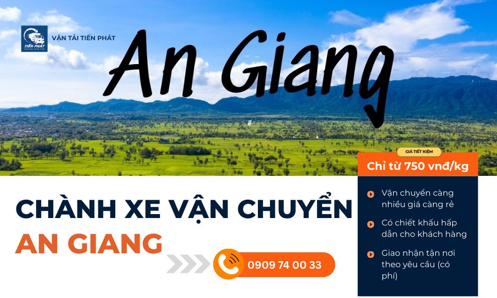 Chành xe đi An Giang