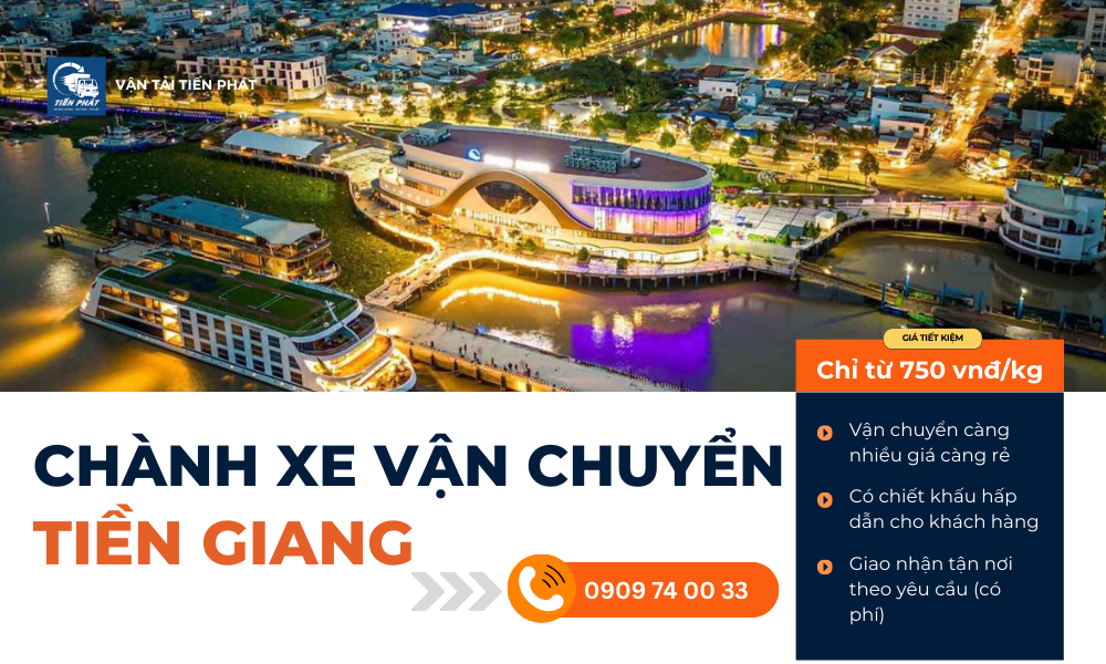 Chành xe gửi hàng Tiền Giang - Sài Gòn