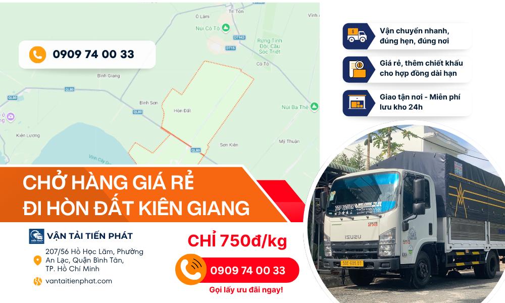 Chành xe Hòn Đất Kiên Giang
