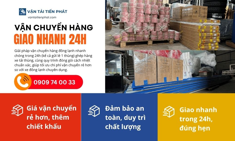 Vận chuyển giao hành nhanh 24 giờ