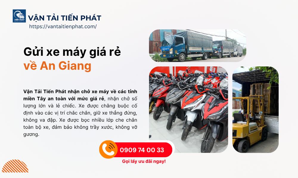 Gửi xe máy Cần Thơ đi An Giang