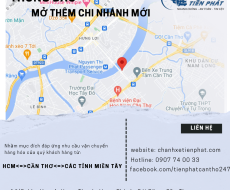 CÔNG TY TNHH DỊCH VỤ GIAO NHẬN VẬN TẢI TIẾN PHÁT MỞ CHI NHÁNH MỚI 