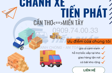 Vận Tải Tiến Phát Gửi Hàng Về Cần Thơ