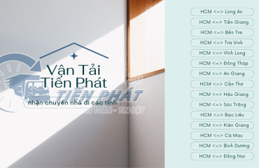 Chuyển Nhà Trọn Gói Giá Rẻ Tại TP HCM Đi Các Tỉnh 24/24