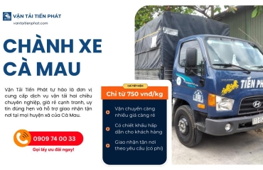 Chành xe Cà Mau Uy Tín: Cước Rẻ, Giao Nhận Tận Nơi Trong Ngày