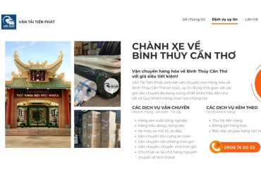 CHÀNH XE CHỞ HÀNG HÓA VỀ BÌNH THỦY CẦN THƠ GIÁ RẺ- UY TÍN