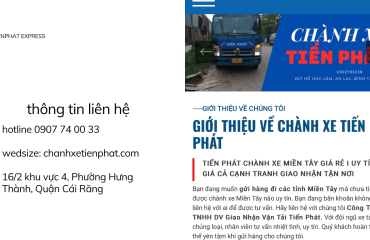 Chành Xe Gửi Hàng Sài Gòn Về An Giang