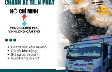 Chành xe tiến phát vận chuyển hàng hóa đi vĩnh long uy tín giá rẻ